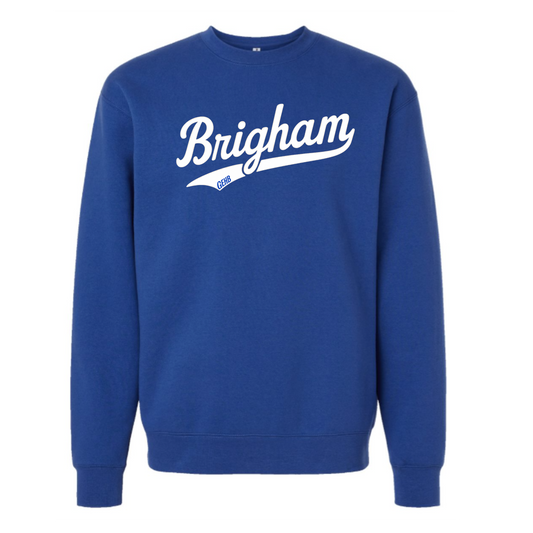 Brigham Script Crewneck Sweatshirt