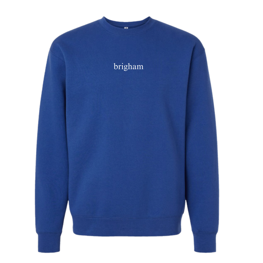 "brigham" Crewneck Sweatshirt
